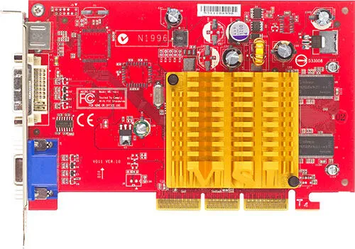 MSI NX6200AX-TD128 GeForce 6200 GDDR Ekran Kartı Thumbnail 0
