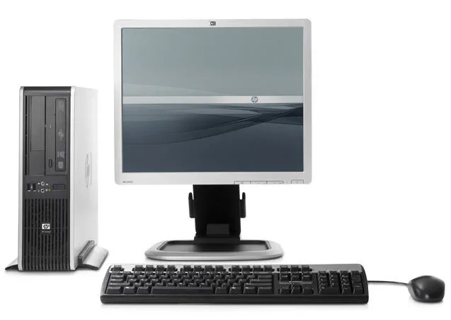 HP dc5800 SFF + LE2201w (NN499ET_NK571AT) Masaüstü PC & İş İstasyonu