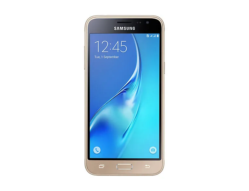 Samsung Galaxy J3 (2016) SM-J320FZ 12,7 cm (5") Çift SIM 4G Micro-USB 1,5 GB 8 GB 2600 mAh Altın Akıllı Telefon