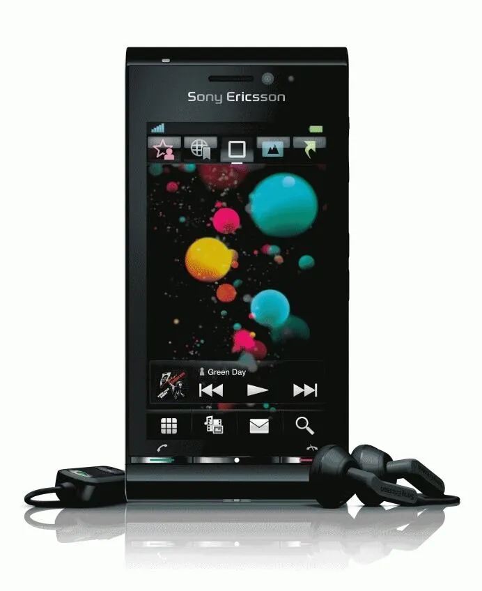Sony Satio 8,89 cm (3.5") Symbian OS Siyah Akıllı Telefon
