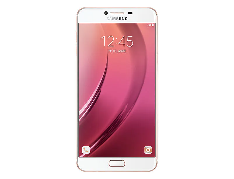 Samsung Galaxy C7 SM-C700 14,5 cm (5.7") Çift SIM 4G Micro-USB 4 GB 32 GB 3300 mAh Pembe Akıllı Telefon