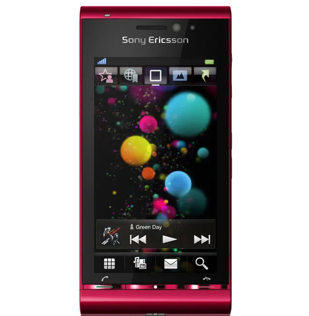 Sony Satio 8,89 cm (3.5") Symbian OS Kırmızı Akıllı Telefon