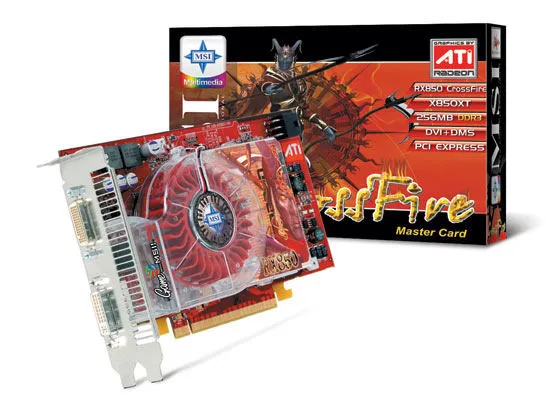 MSI RX850XT CROSSFIRE GDDR3 Ekran Kartı Thumbnail 0