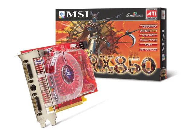 MSI RX850PRO-VT2D256E GDDR3 Ekran Kartı Thumbnail 0