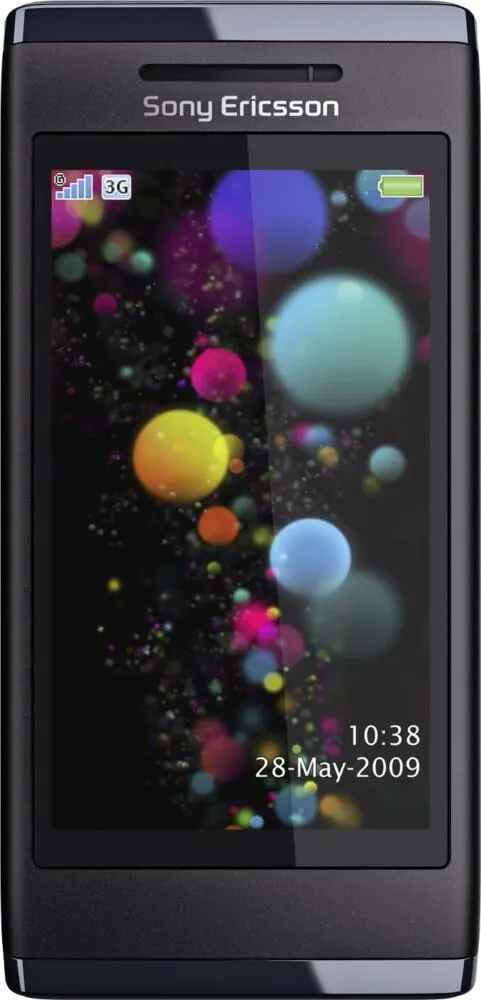 Sony U10 7,62 cm (3") 1000 mAh Siyah Akıllı Telefon