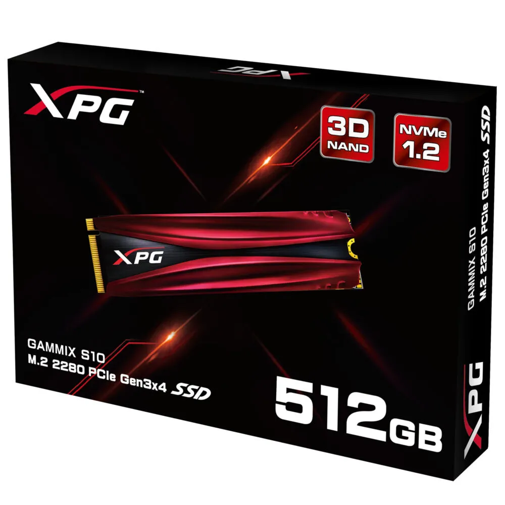 XPG GAMMIX S10 1 TB ASX7000NPC-1TT-C M.2 NVMe SSD Thumbnail 9
