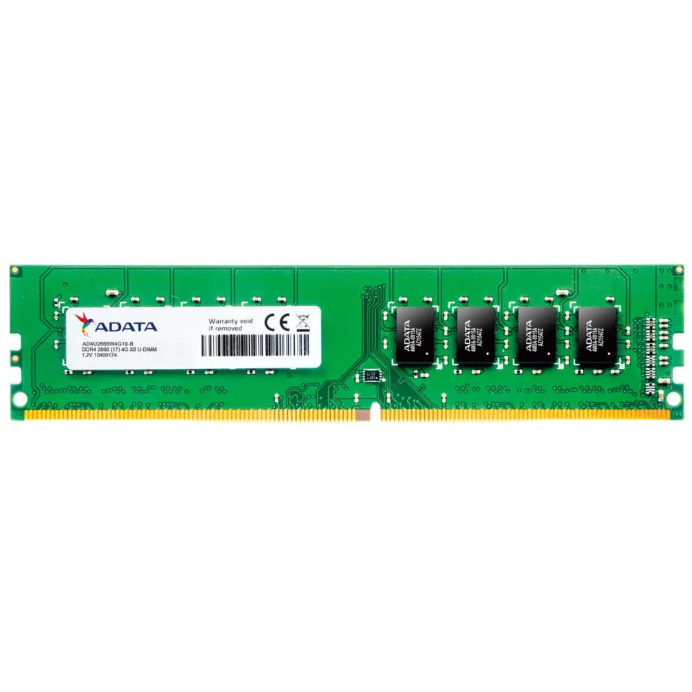 ADATA Premier 4 GB AD4U2666J4G19-S DDR4 2666 MHz DIMM RAM Bellek DIMM Masaüstü RAM