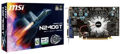 MSI N240GT-MD1G 1 GB GDDR3 Ekran Kartı Thumbnail 3