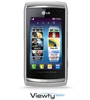 LG GC900 7,62 cm (3") Tek SIM 1000 mAh Gümüş Akıllı Telefon