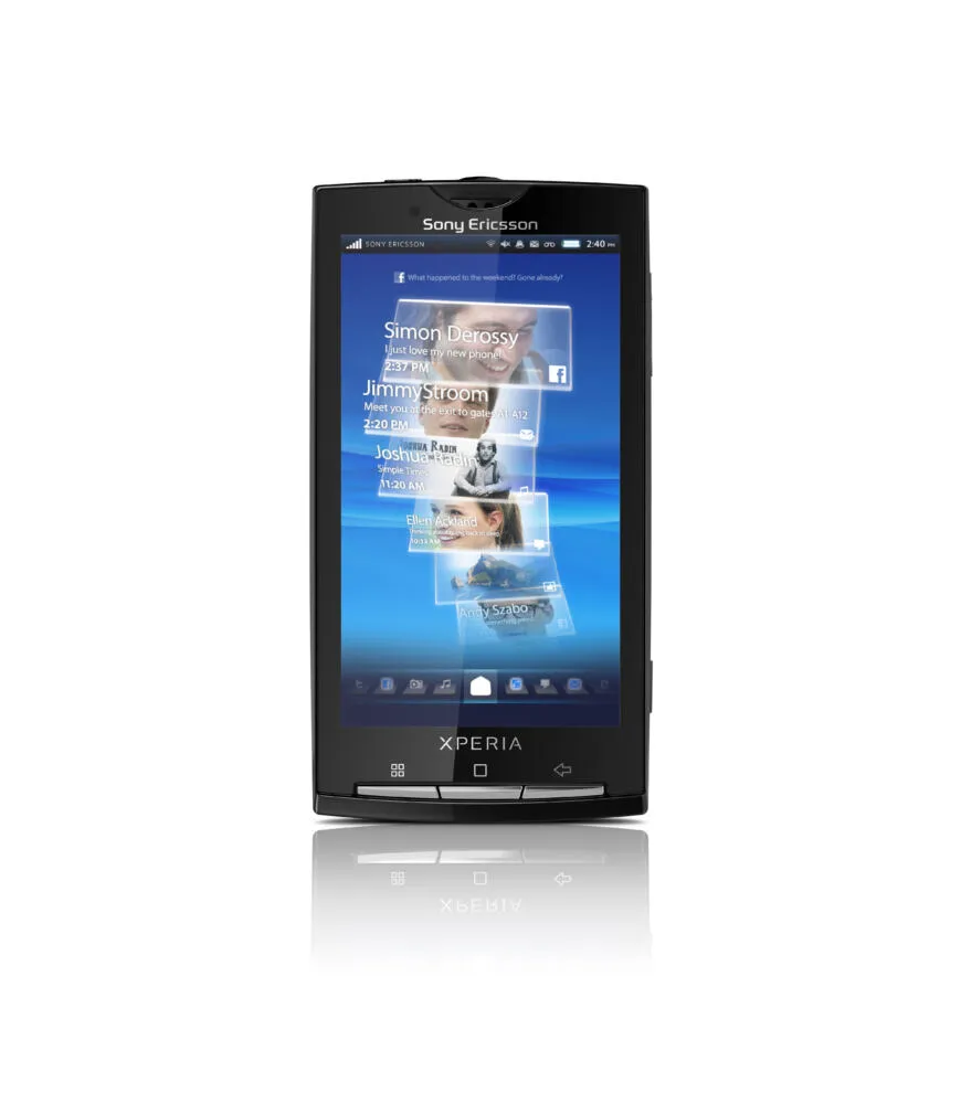 Sony Xperia X10 10,2 cm (4") Siyah Akıllı Telefon