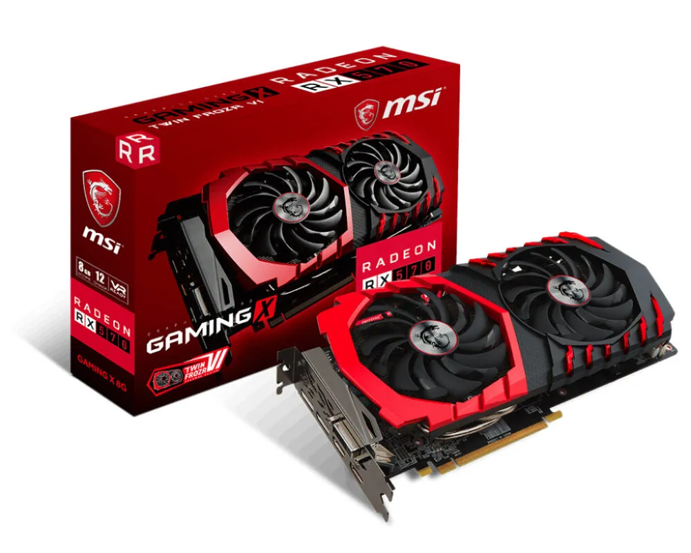MSI RX 570 GAMING X 8 GB Ekran Kartı Thumbnail 8
