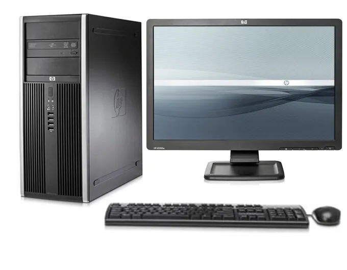 HP Compaq Elite 8100 Elite MT + LE2201w XN873ET2_NK571AT Masaüstü PC & İş İstasyonu Thumbnail 0