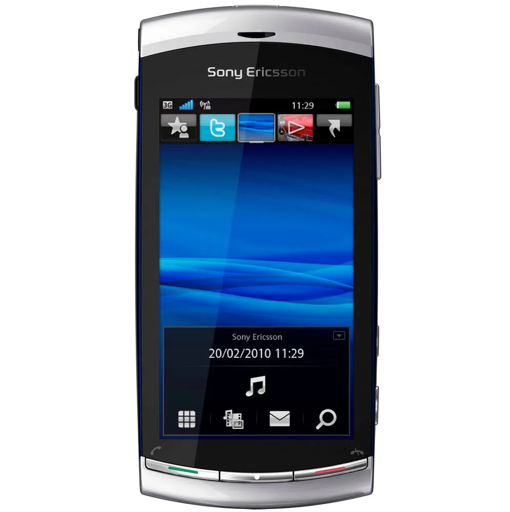 Sony Vivaz 1232-0523 8,13 cm (3.2") Symbian OS Gümüş Akıllı Telefon