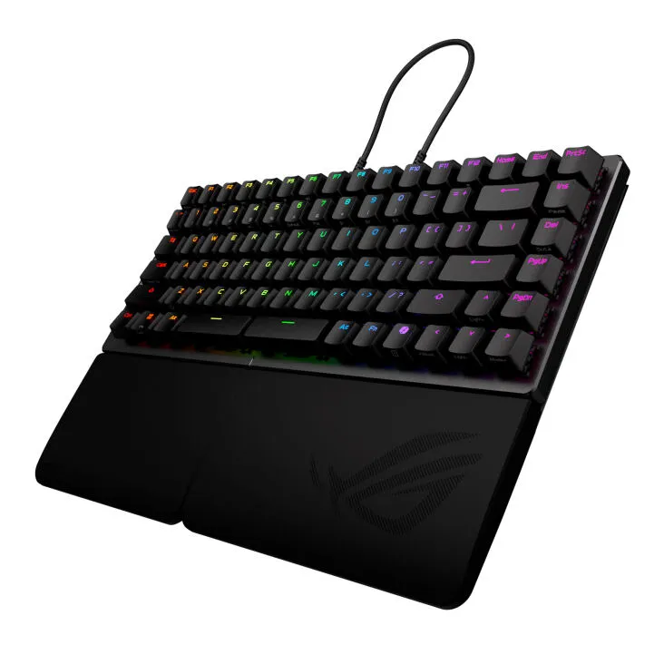 ASUS ROG Falcata 90MP043H-BKNA20 RGB Kablosuz Oyuncu Klavyesi Thumbnail 3