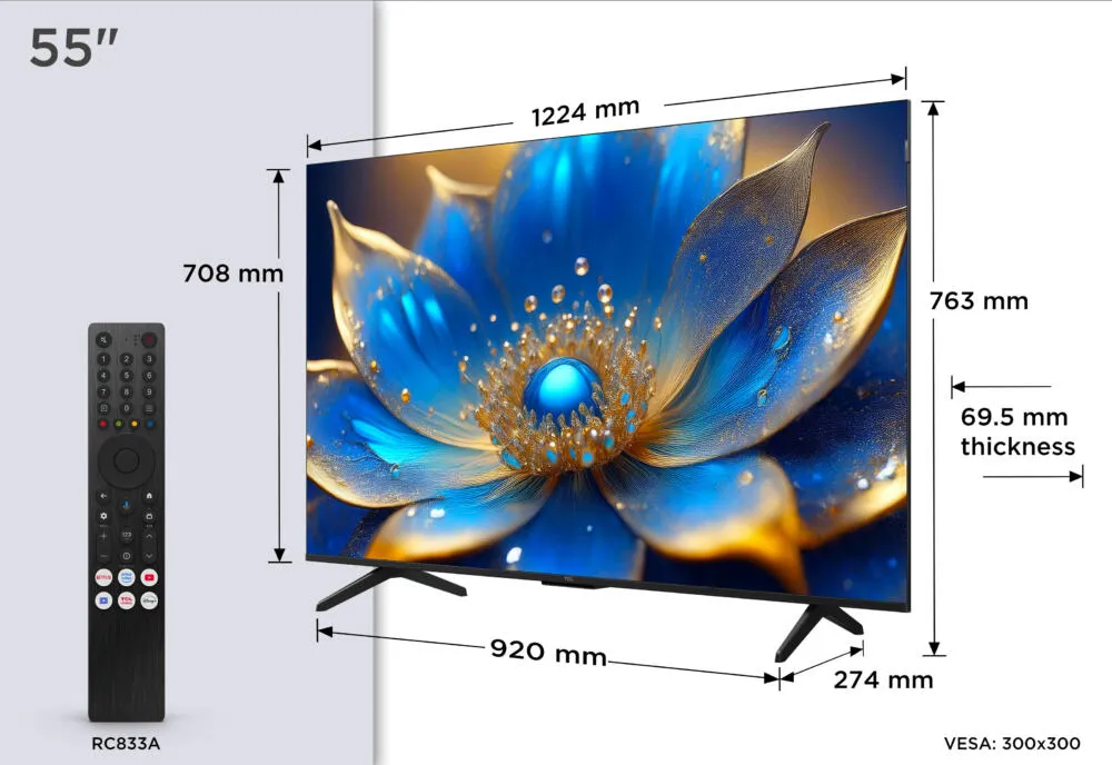 TCL 55QLED780K 55 inç 4K Ultra HD TV Thumbnail 5