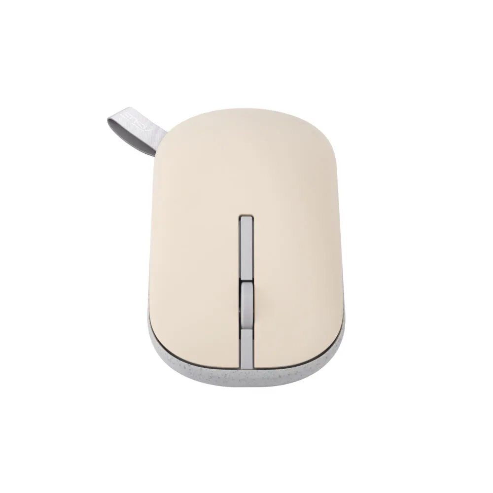 ASUS Marshmallow MD100 Ofis İki elini de kullanabilen RF Kablosuz + Bluetooth Optik 1600 DPI Mouse Thumbnail 2