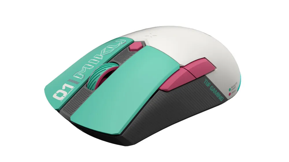 ASUS TUF Gaming Mini Hatsune Miku Edition 90MP0420-BMUA00 1200 DPI Bluetooth Oyuncu Faresi Thumbnail 7