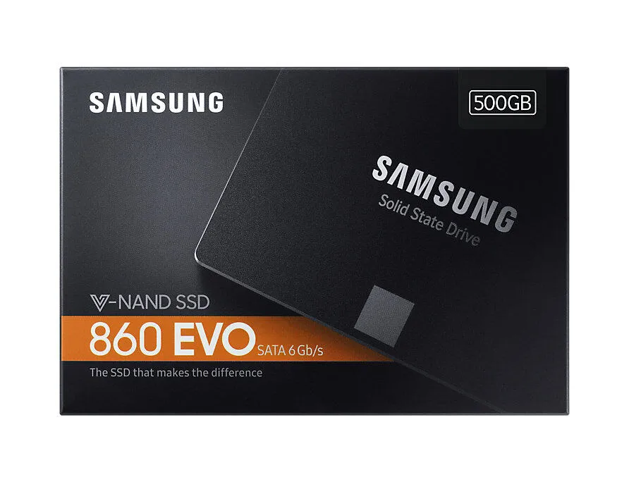 Samsung 860 EVO 500 GB MZ-76E500B/AM 2.5" SSD Thumbnail 9