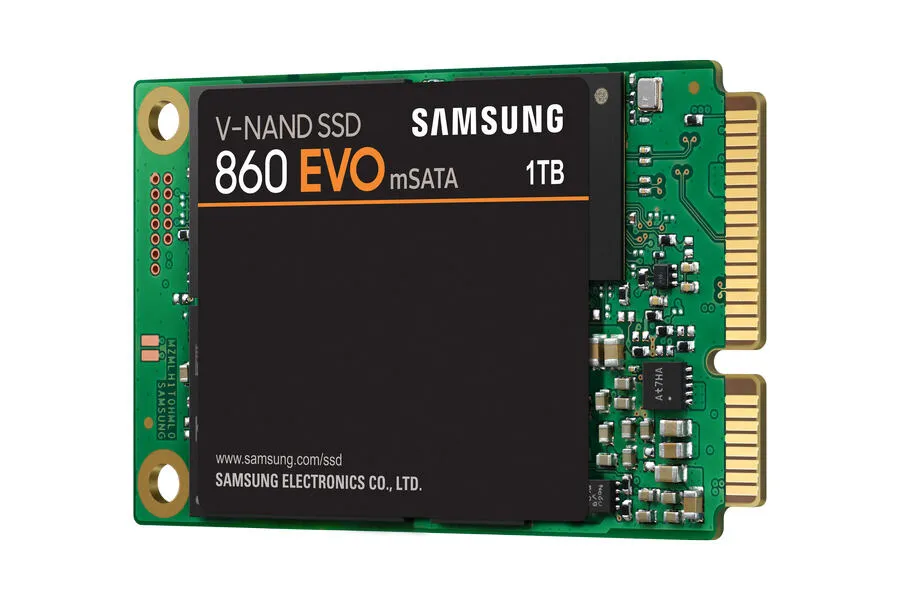 Samsung 860 EVO 1 TB MZ-M6E1T0BW mSATA SATA3 SSD Thumbnail 4