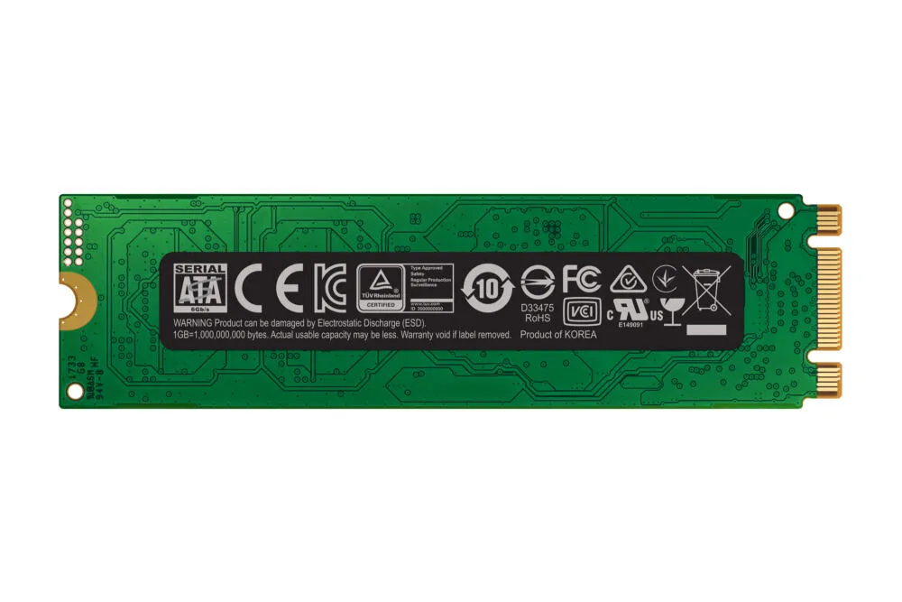 Samsung 860 EVO 2 TB MZ-N6E2T0BW M.2 SSD Thumbnail 2