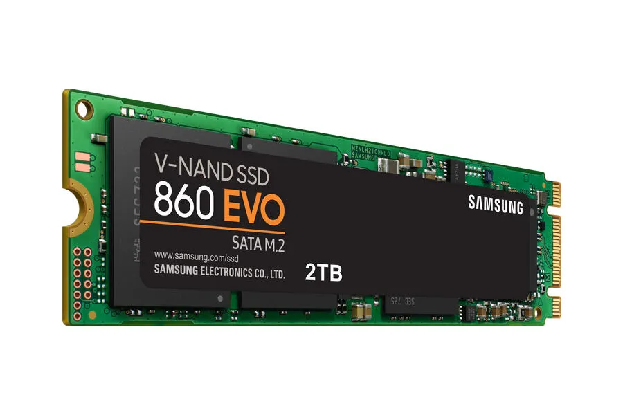 Samsung 860 EVO 2 TB MZ-N6E2T0BW M.2 SSD Thumbnail 8