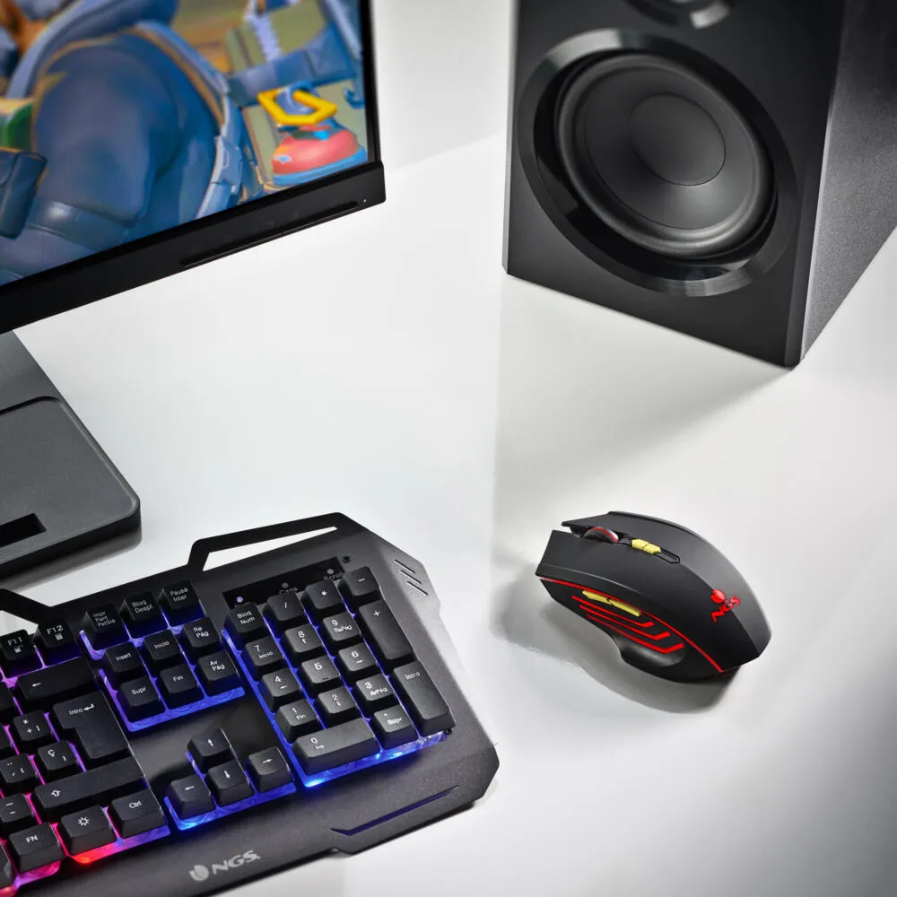 NGS GMX-200 NGS-GAMING-0280 3200 DPI Kablosuz Oyuncu Faresi Thumbnail 9