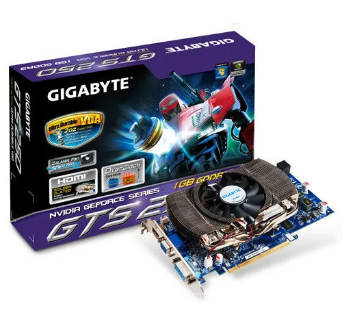 GIGABYTE GV-N250OC-1GI Rev. 2.0 NVIDIA GeForce GTS 250 1 GB GDDR3 Ekran Kartı