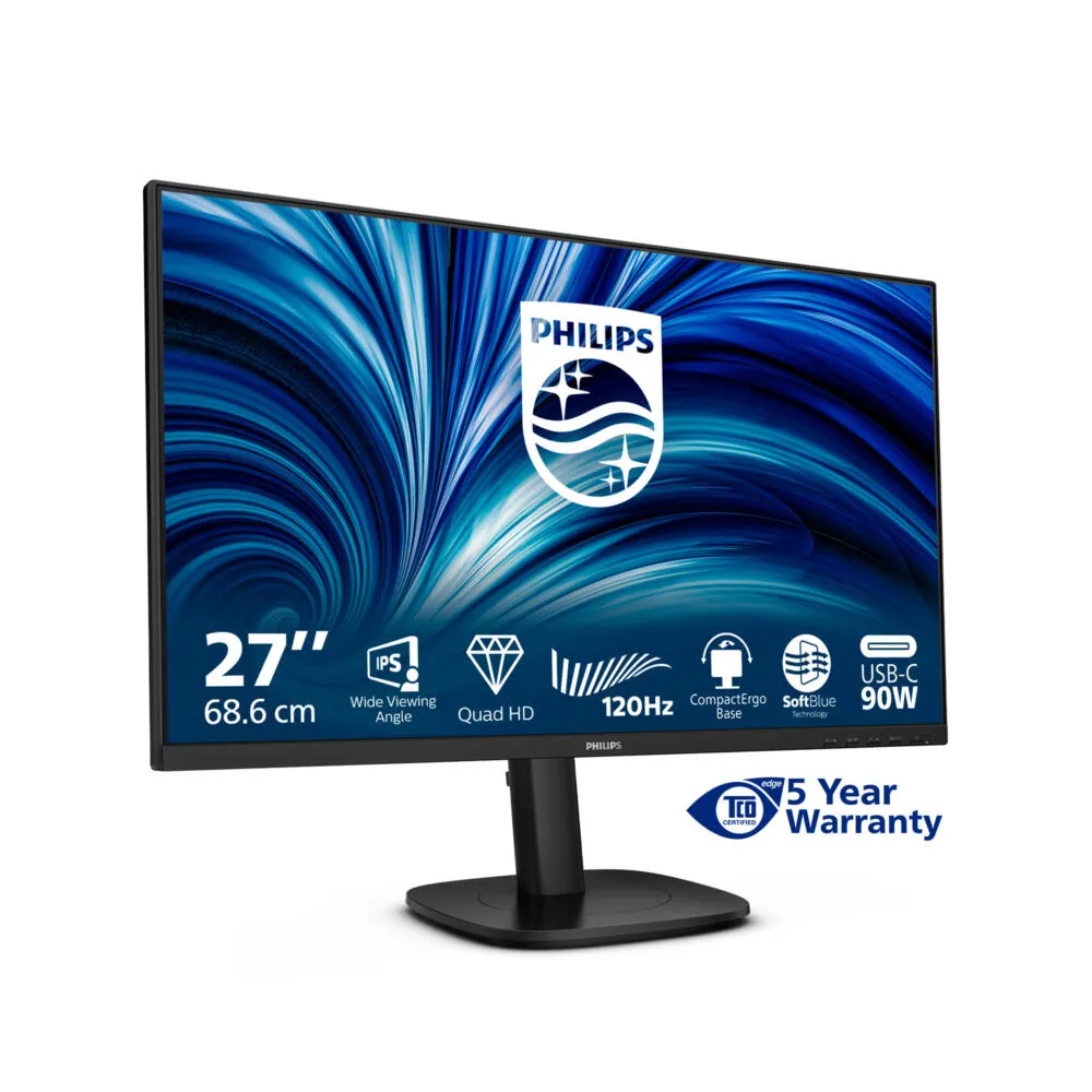 Philips 27B2U3601/11 27 inç 120Hz 2K QHD Oyuncu Monitörü Thumbnail 5