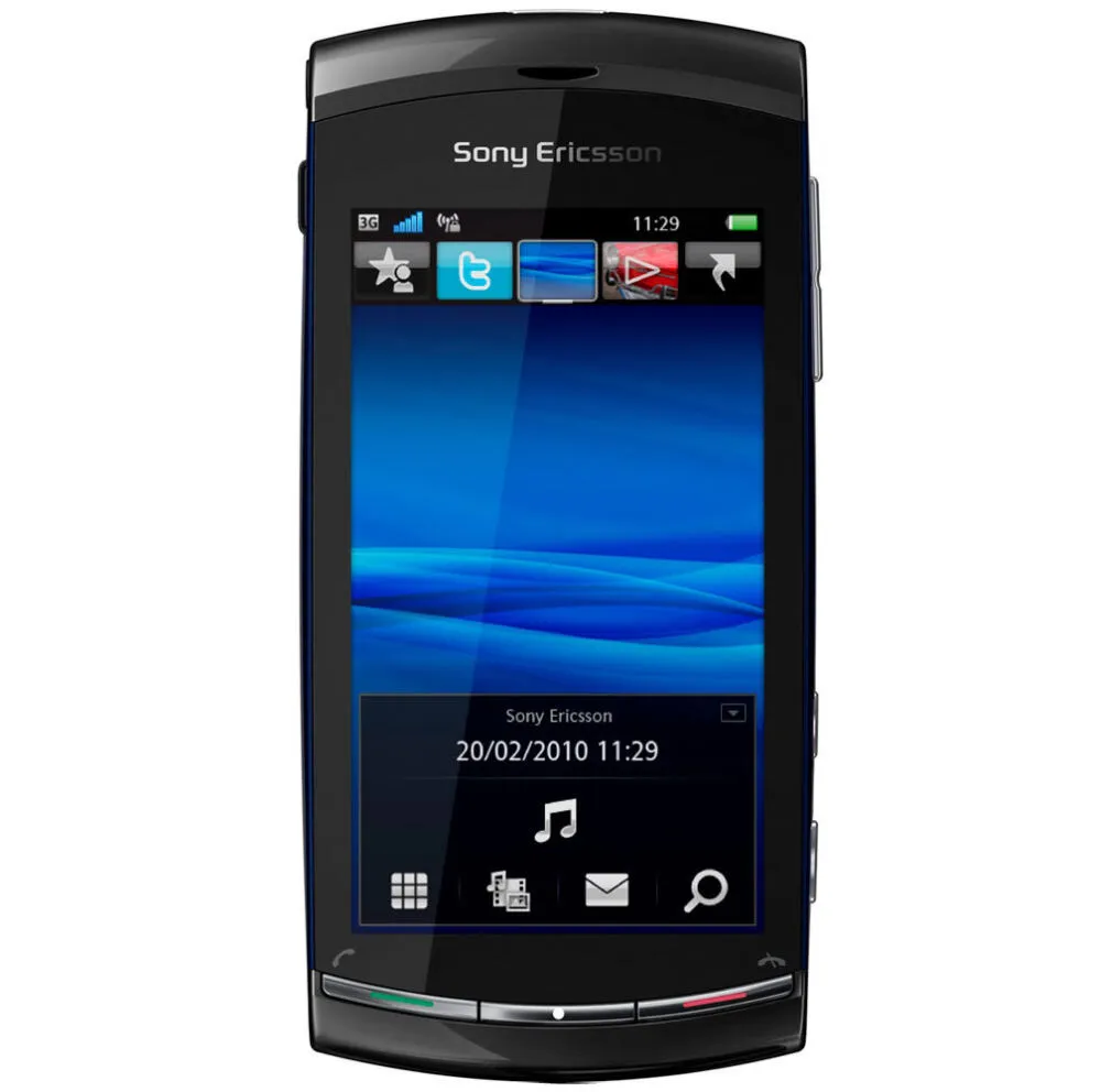 Sony Vivaz 8,13 cm (3.2") Symbian OS Siyah Akıllı Telefon