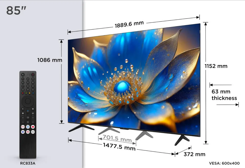 TCL 85QLED780K TV Thumbnail 6