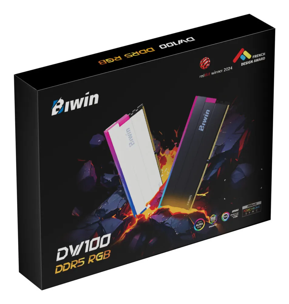 Biwin DW100 B5DW100326030ER2G-CB001 32 GB (2x16GB) DDR5 6000 MHz DIMM RAM Bellek Thumbnail 9