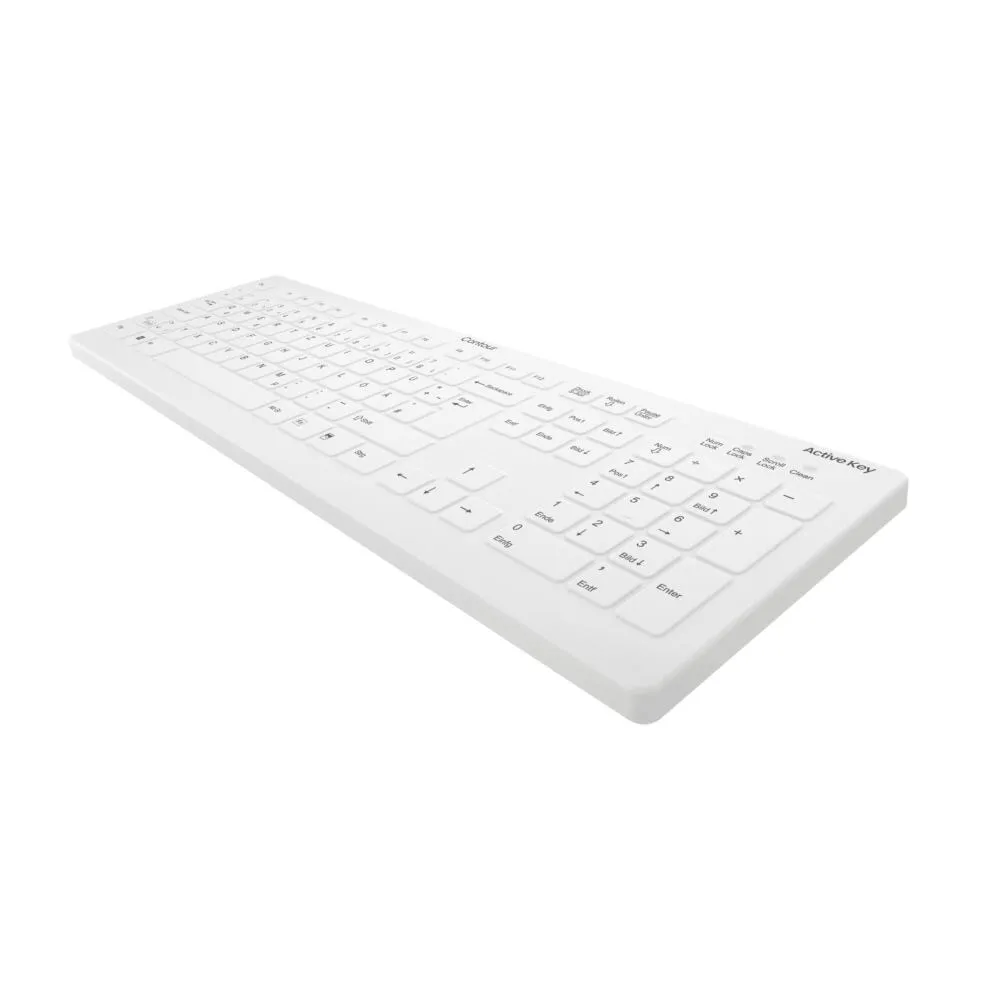 Contour Design Active Key AK-C8112-FU1-W/DE Kablosuz Klavye Thumbnail 4