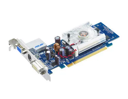 ASUS EN7300GS/HTD/128M GDDR2 Ekran Kartı Thumbnail 0