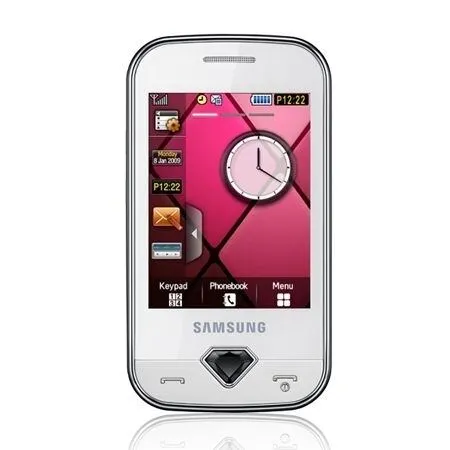 Samsung S7070 Diva 7,11 cm (2.8") 960 mAh Beyaz Akıllı Telefon