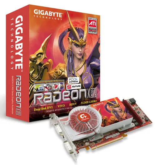 GIGABYTE GV-RX19X512VB-RH GDDR3 Ekran Kartı Thumbnail 0