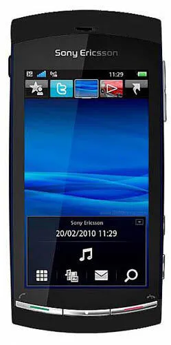 Sony Vivaz 8,13 cm (3.2") Tek SIM Symbian OS Siyah Akıllı Telefon