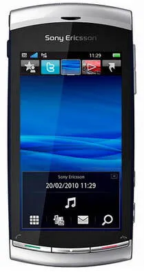 Sony Vivaz 8,13 cm (3.2") Tek SIM Symbian OS Gümüş Akıllı Telefon