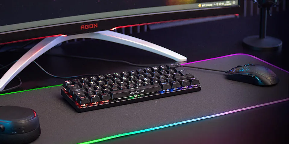 Mars Gaming MK60 MK60BRFR Mekanik RGB Oyuncu Klavyesi Thumbnail 6
