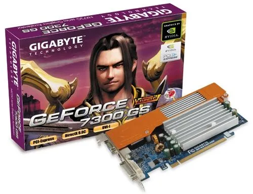 GIGABYTE GeForce 7300GS GDDR2 Ekran Kartı Thumbnail 0