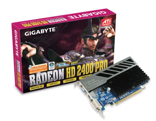 GIGABYTE GV-RX24P256H-B GDDR2 Ekran Kartı Thumbnail 0