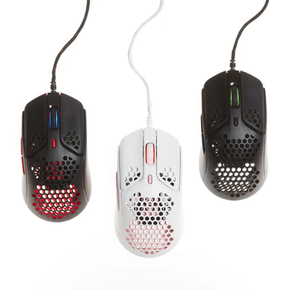 HyperX Pulsefire Haste - (Siyah-Kırmızı) 4P5E3AA 16000 DPI Oyuncu Faresi Thumbnail 6