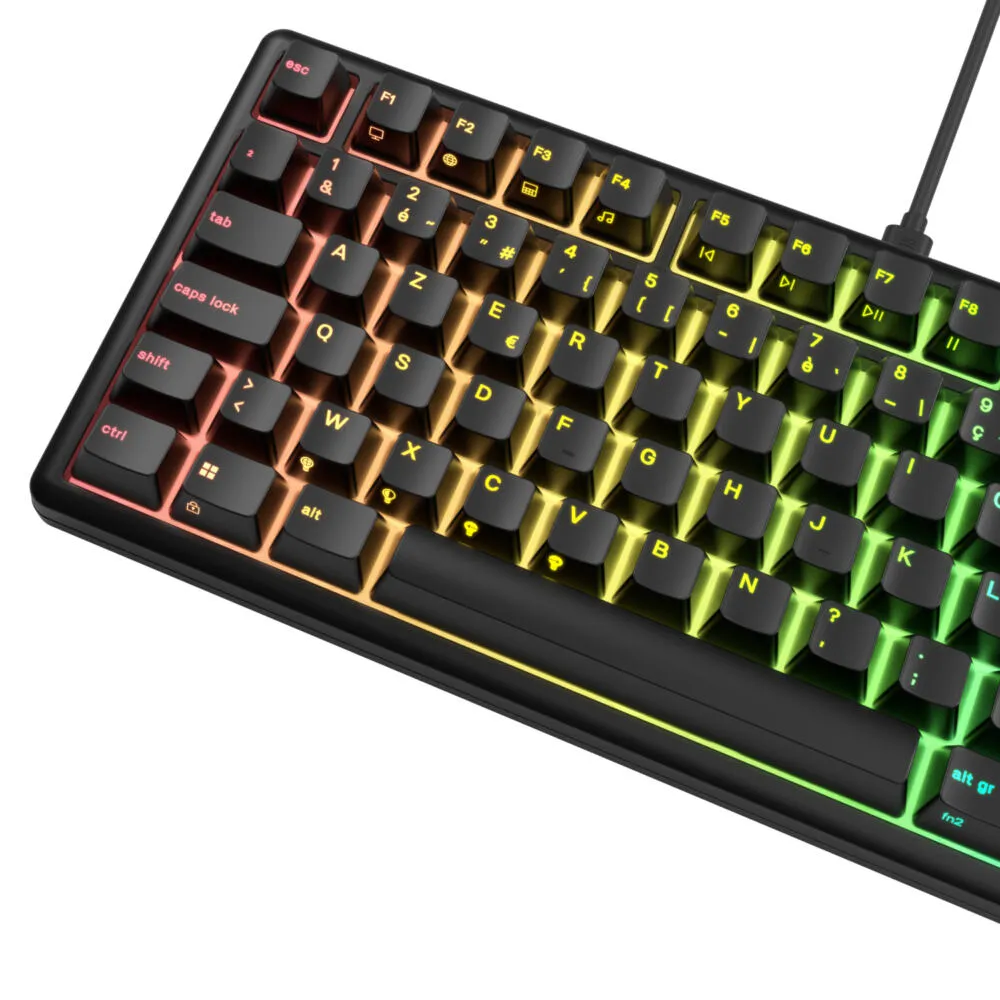 Glorious Gaming GMBK 75% GLO-GMBK75-BLK-FR RGB Oyuncu Klavyesi Thumbnail 6
