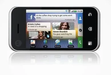 Motorola BACKFLIP 3G 7,87 cm (3.1") 1400 mAh Siyah Akıllı Telefon
