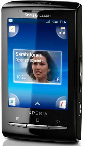Sony Xperia X10 mini Pro 6,48 cm (2.55") Tek SIM Siyah Akıllı Telefon