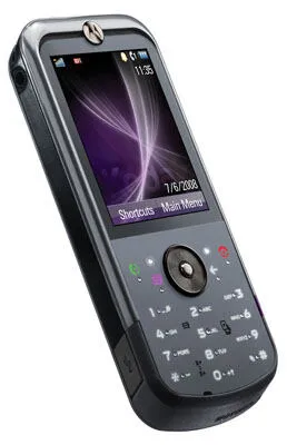 Motorola MOTOZINE ZN5 6,1 cm (2.4") 950 mAh Siyah Akıllı Telefon