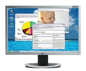 LG 19" LCD (L194WT) Monitör Monitörle