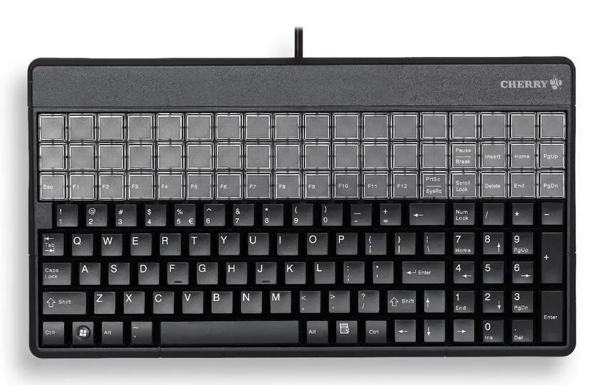 CHERRY G86-61400 Endüstriyel USB QWERTY Siyah Klavye