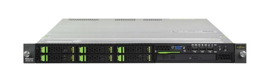 Fujitsu PRIMERGY RX200 S6 + 2.5" SAS 300GB 10K sunucu Yatay (1U) Intel® Xeon® 5000 Serisi E5620 2,4 GHz 12 GB DDR3-SDRAM 770 W Serve