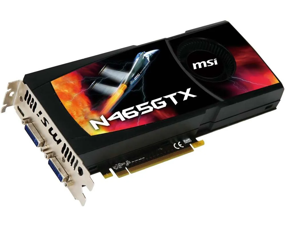MSI N465GTX-M2D1G 1 GB GDDR5 Ekran Kartı Thumbnail 6