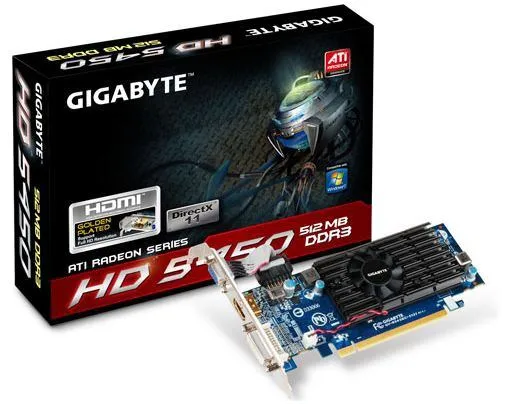GIGABYTE R545O5I AMD GDDR3 Ekran Kartı